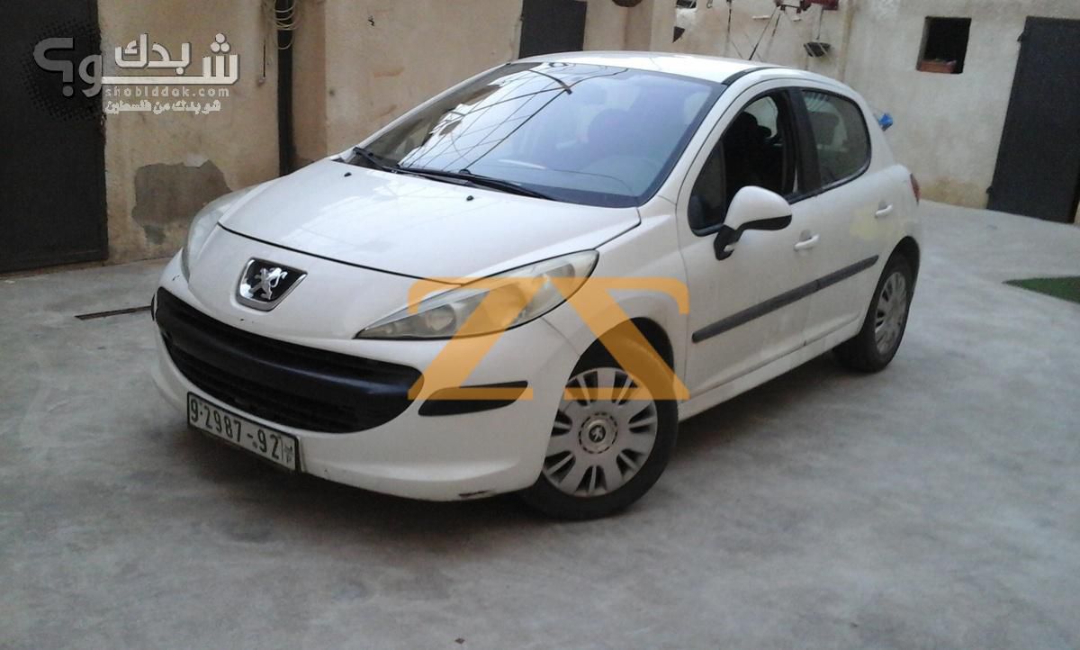 للبيع سيارة بيجو 207 دمشق
