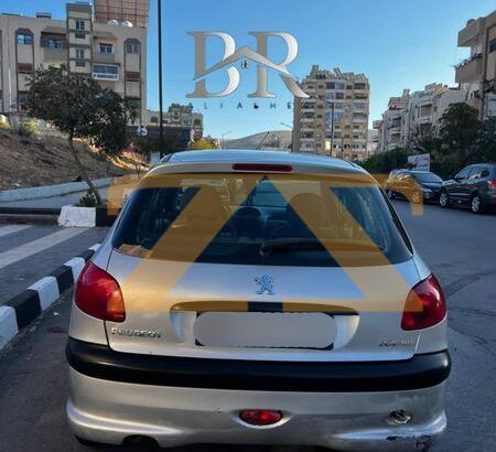 للبيع سيارة بيجو 206 في دمشق