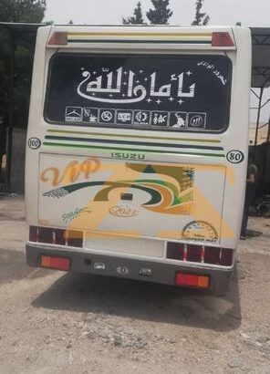 للبيع باص ايسوزو 80 في ريف دمشق