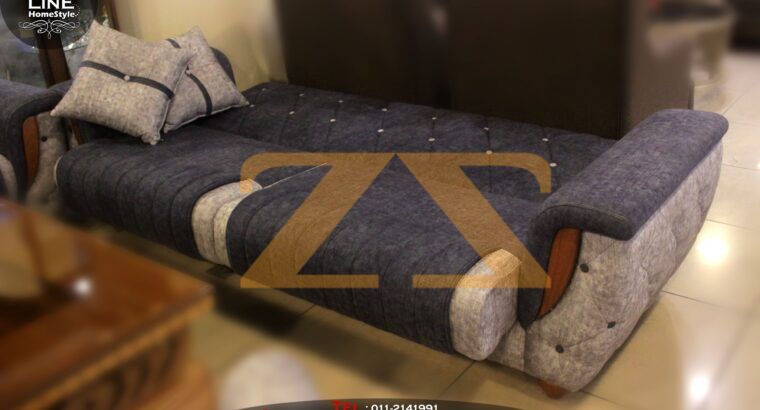 طقم جلوس + نوم ( sofa bed )