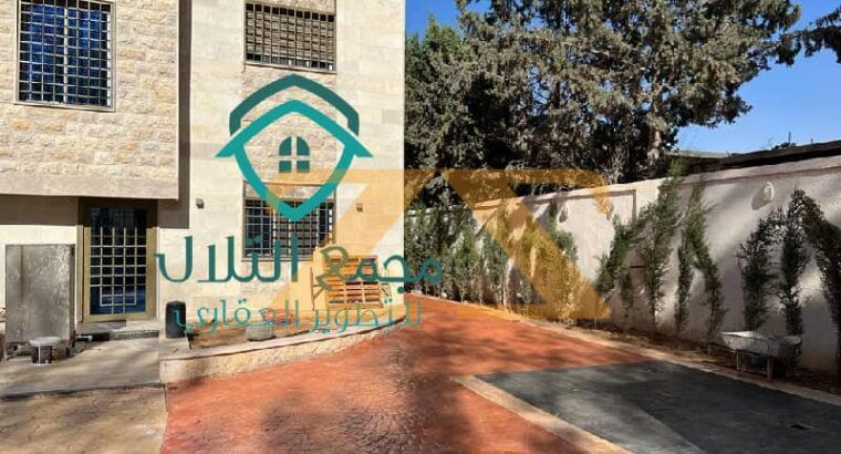 للبيع فيلا+ مزرعة في ريف دمشق – طريق المطار