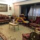 طقم كنبايات غرفة ضيوف حفر خشب زان