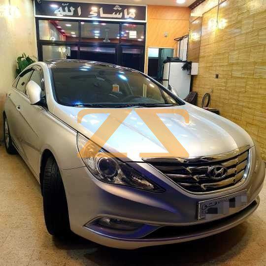 للبيع في دمشق سيارة هيونداي سوناتا