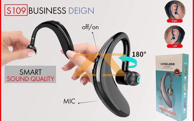 سماعة الأذن اللاسلكية Bluetooth Business S109