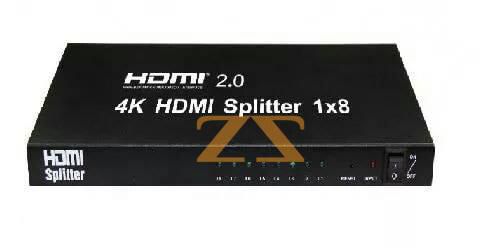 عرض موزع شاشة HDMI 8 PORT