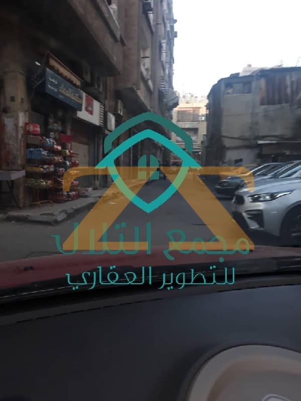 محل تجاري للأجار السنوي في دمشق، شارع بغداد