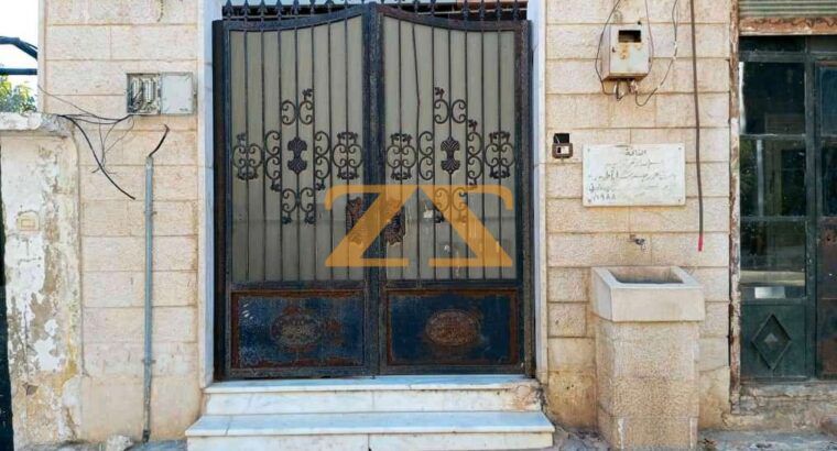 منزل أرضي للبيع زبداني – طريق الجرجانية