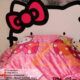 غرفة نوم بناتي Hello kitty