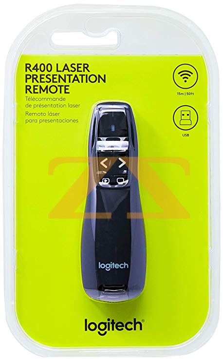 مؤشر ليزر Logitech Wireless Presenter R400
