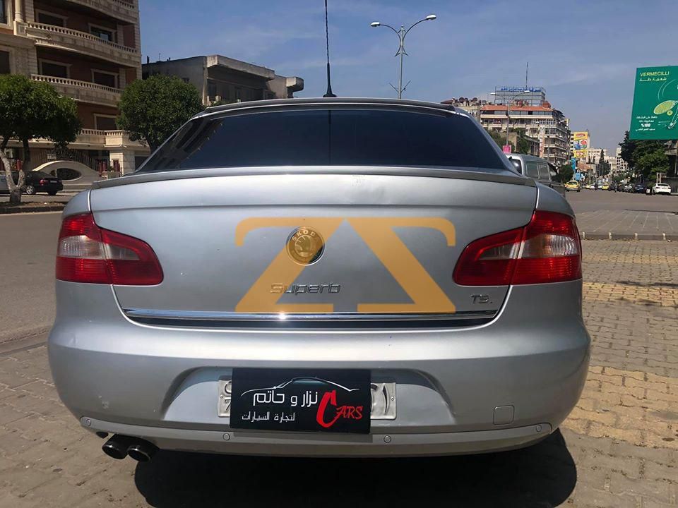 للبيع سيارة سكودا سوبرب حمص