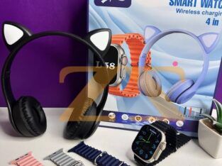 ساعة D58 ULTRA + هيدفون بلوتوث