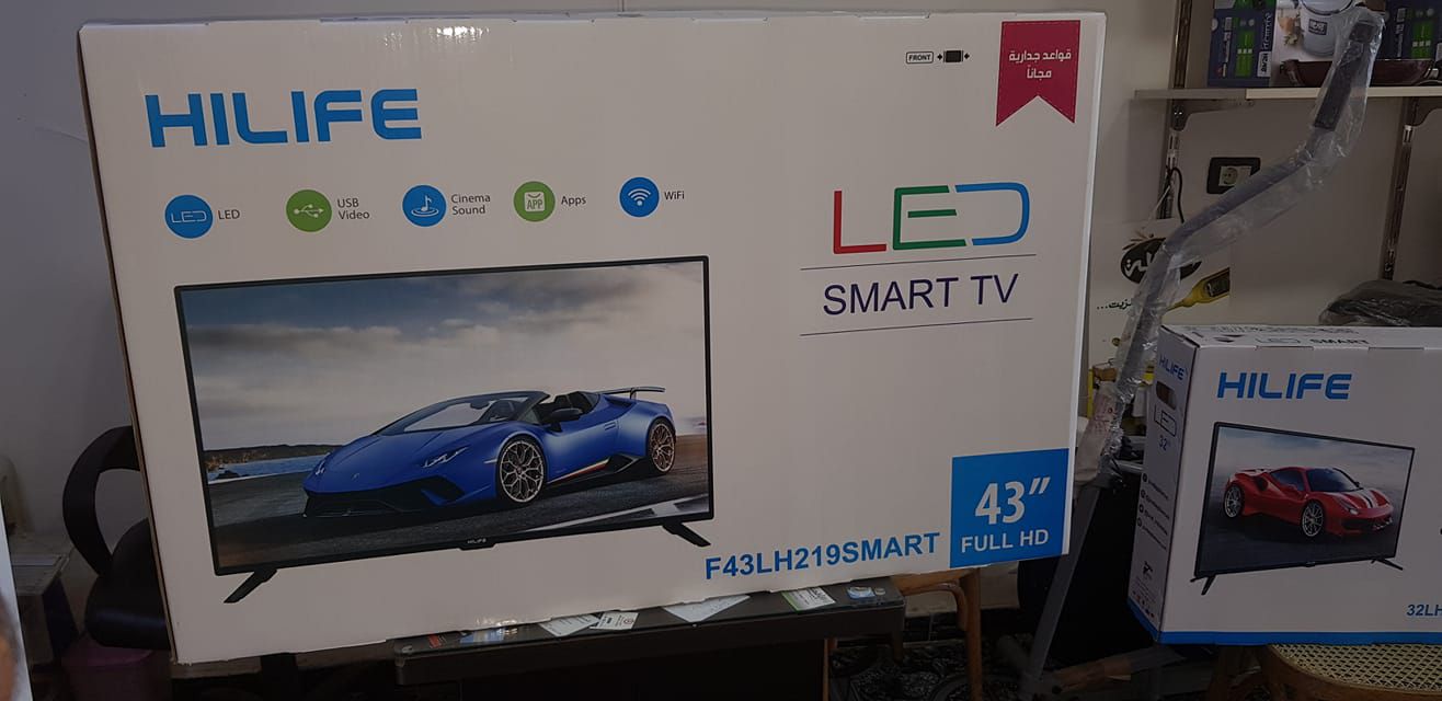 شاشة LED smart tv
