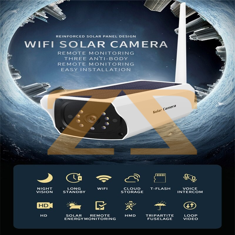 كاميرا تشحن على الطاقة الشمسية YN60 solar camera