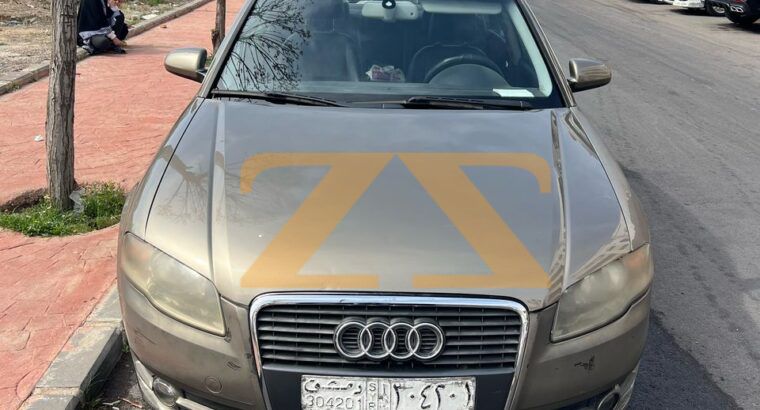 للبيع سيارة اودي A4 في دمشق