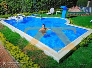 حمام سباحة من الاهرام للفيبر جلاس يناسبك صيف و شتا