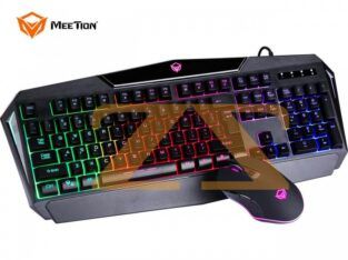 طقم كيبورد وماوس MEETION GAMING KEYBOARD+MOUSE BAC